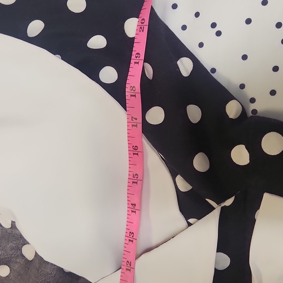 Amy-Deb Vintage Polka Dot Dress with Bow, Size 8/10 - Picture 9 of 9